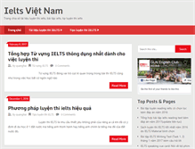 Tablet Screenshot of ielts-vietnam.com